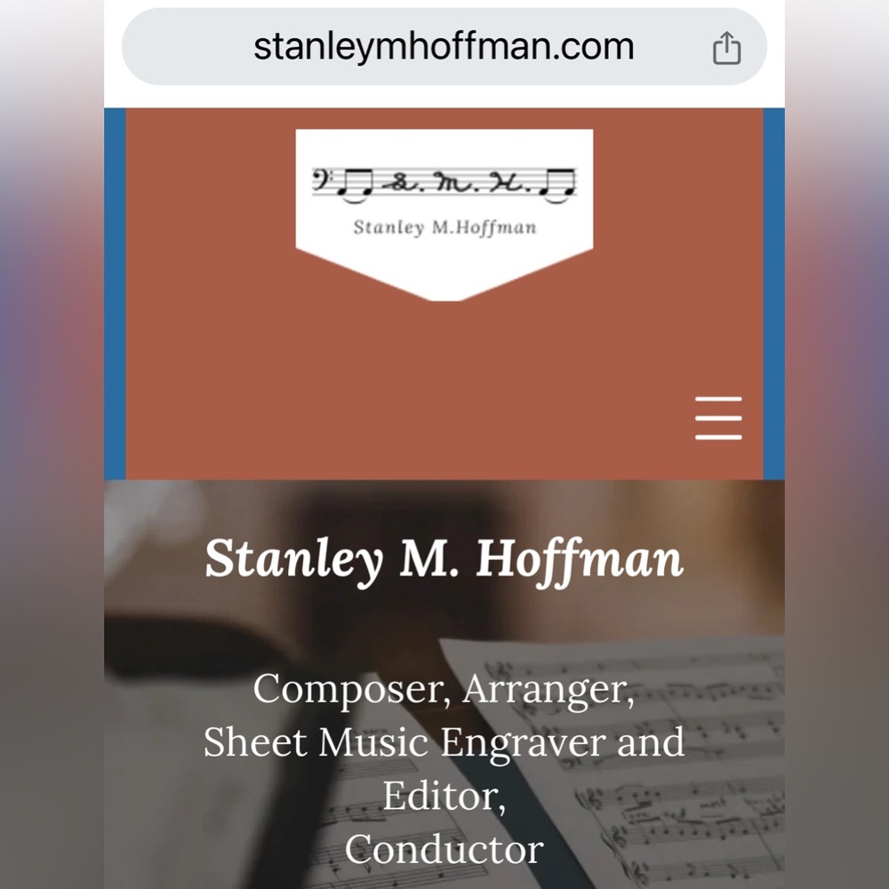 Meet your Posher, 🎵Stanley M. Hoffman 🎵